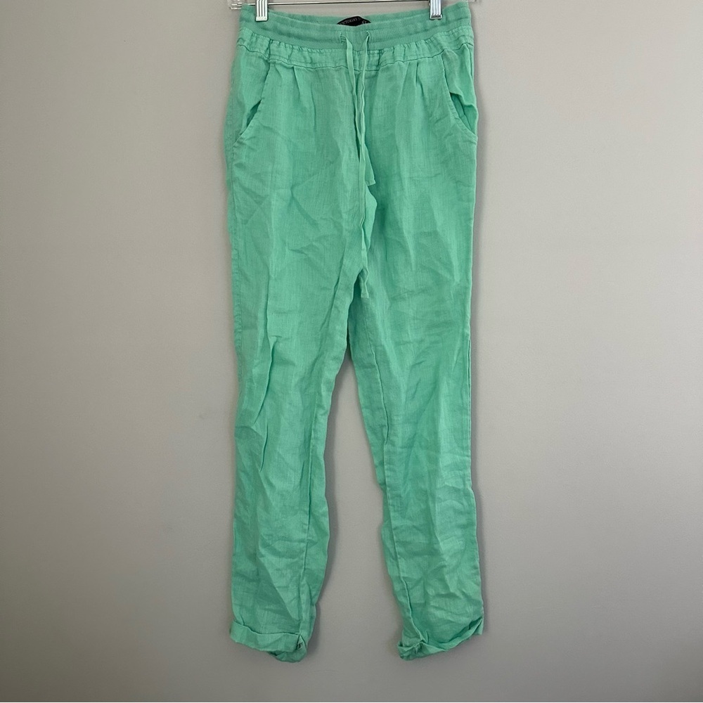 Victoria’s Secret Seafoam Green 100% line pants